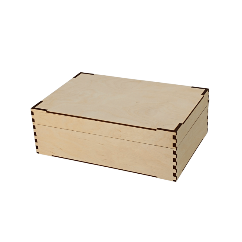 Medinė skrynios tipo dėžė