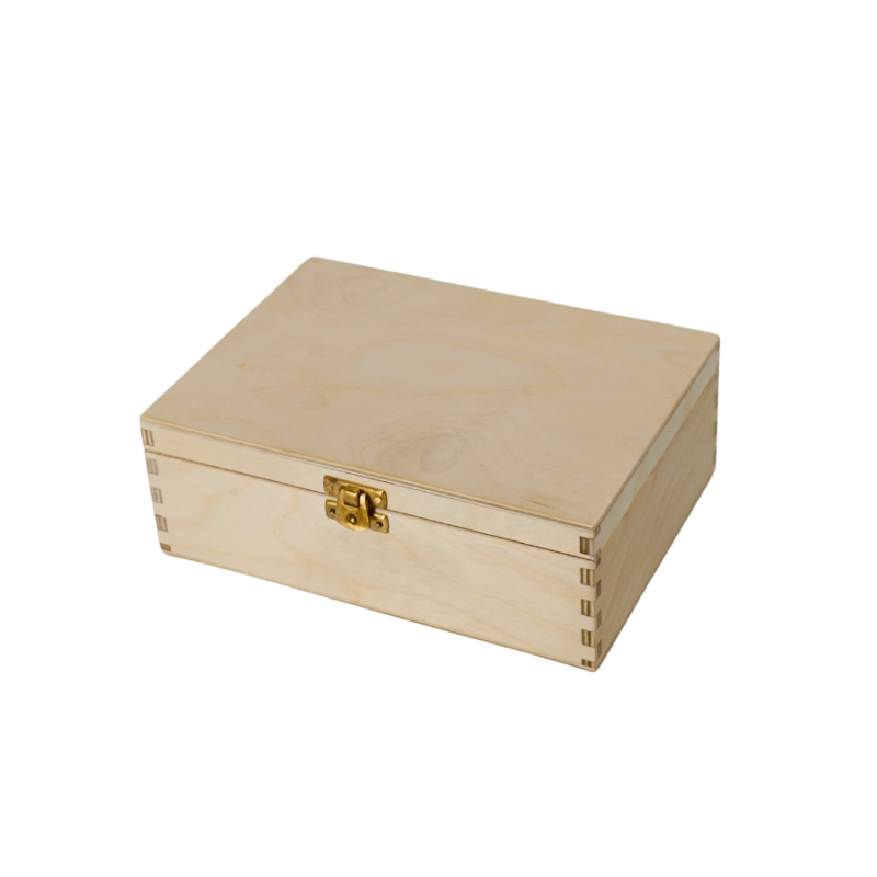 Medinė dėžė arbatai