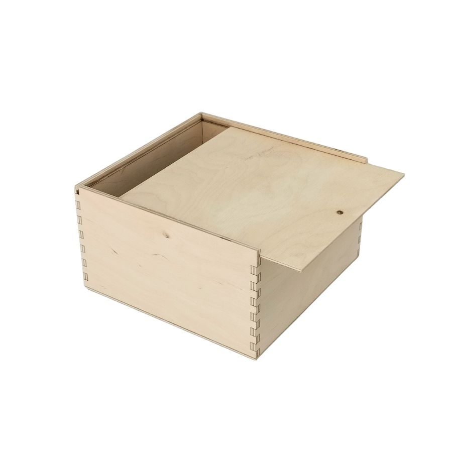 Medinė dėžutė su dangčiu