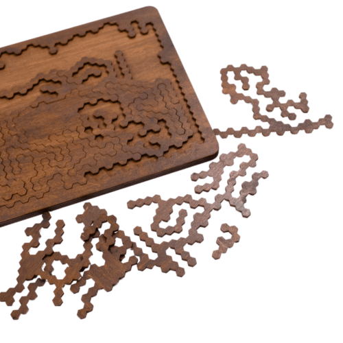 Medinė dėlionė  – Loginis galvosūkis vaikams ir suaugusiems