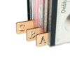 Abėcėliniai CD/DVD/Knygų skirtukai – Abėcėliniai žymekliai kolekcijoms