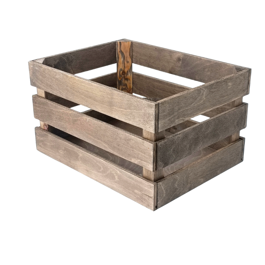 Medinė dėžė daiktams 35×27×20 cm – natūralaus medžio dėžutė laikymui ar dekoru