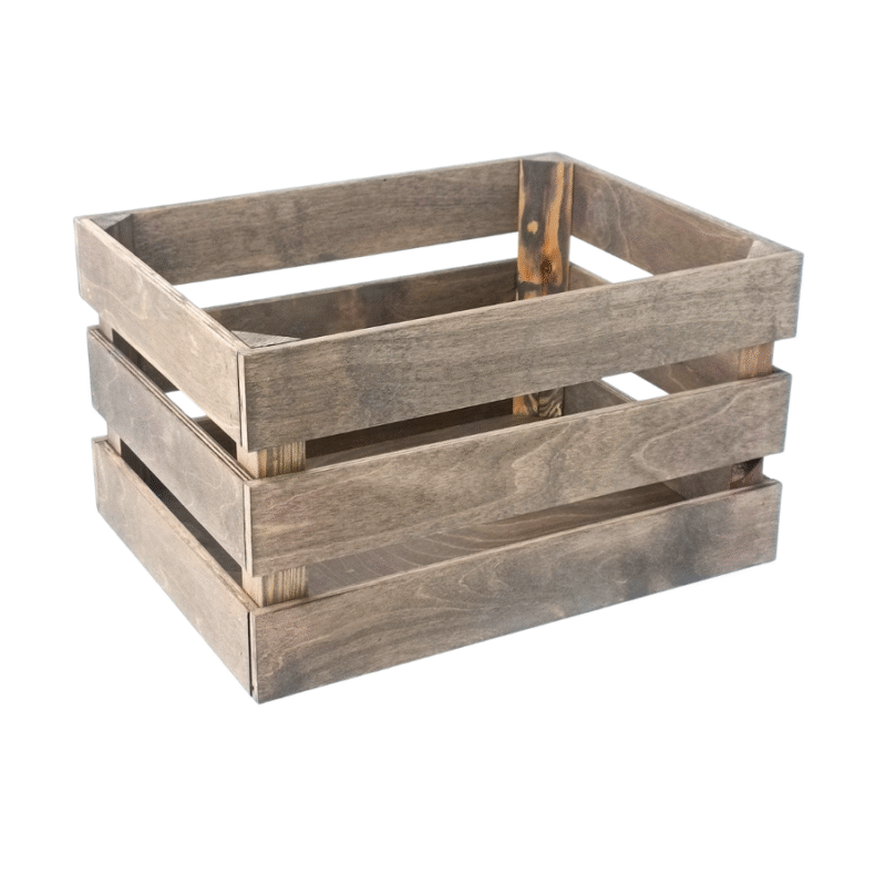 Medinė dėžė daiktams 35×27×20 cm – natūralaus medžio dėžutė laikymui ar dekoru